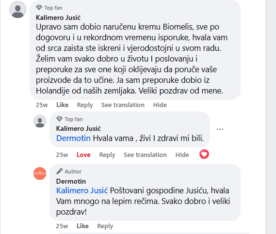 Komentar kupca