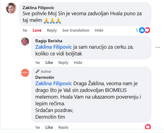 Komentar kupca