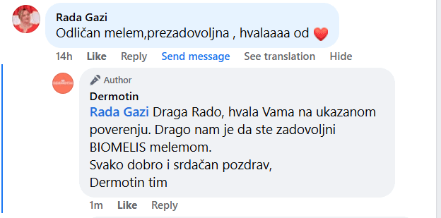 Komentar kupca