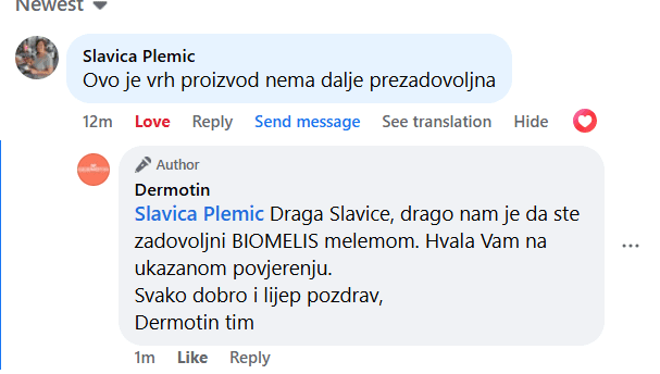 Komentar kupca