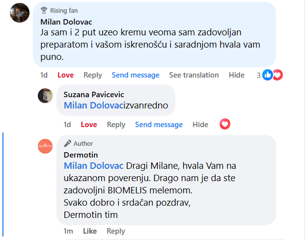 Komentar kupca