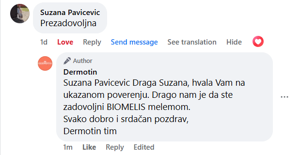 Komentar kupca