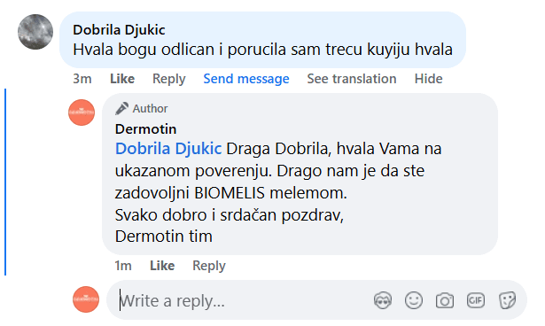 Komentar kupca