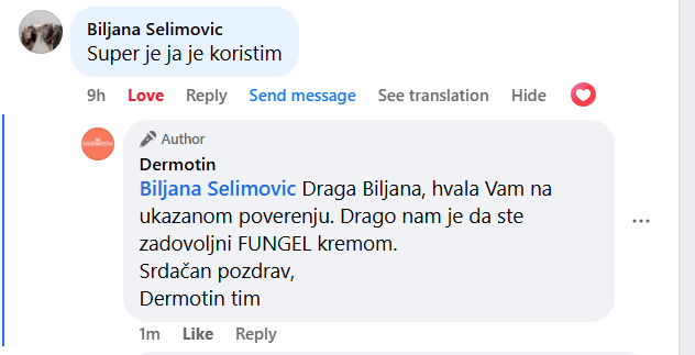 Komentar kupca