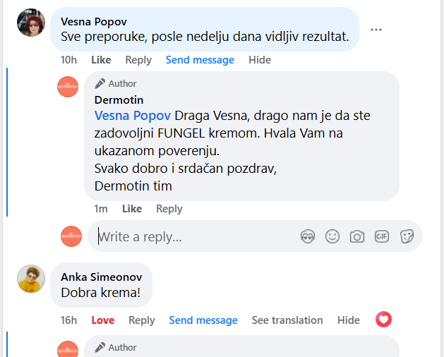 Komentar kupca