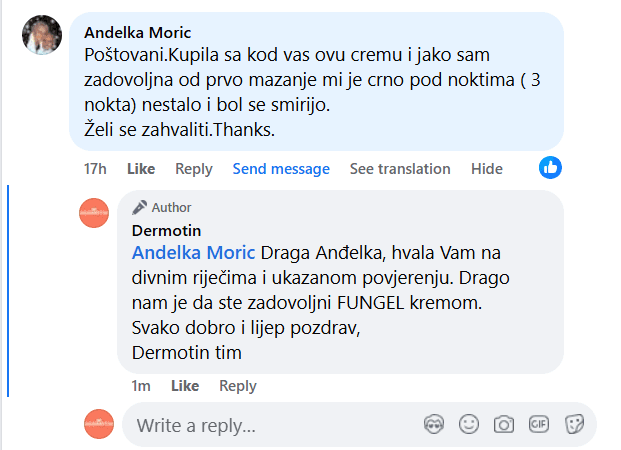 Komentar kupca