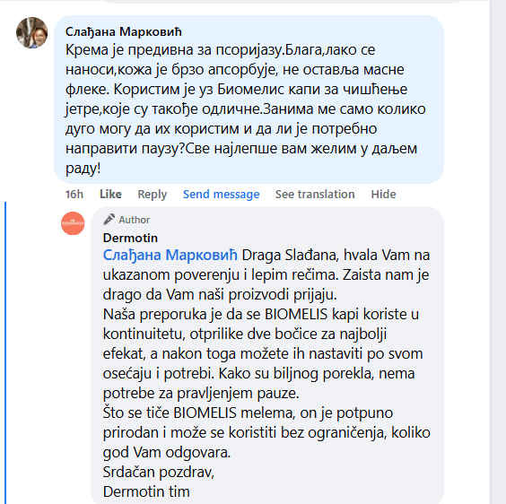 Komentar kupca