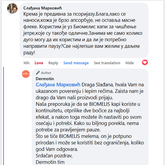 Komentar kupca