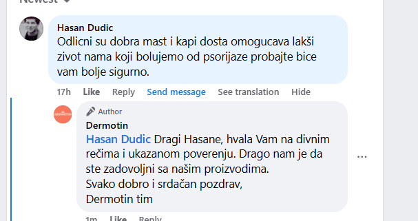 Komentar kupca