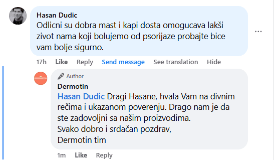 Komentar kupca