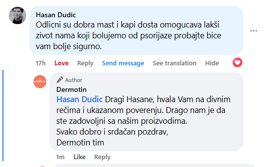 Komentar kupca
