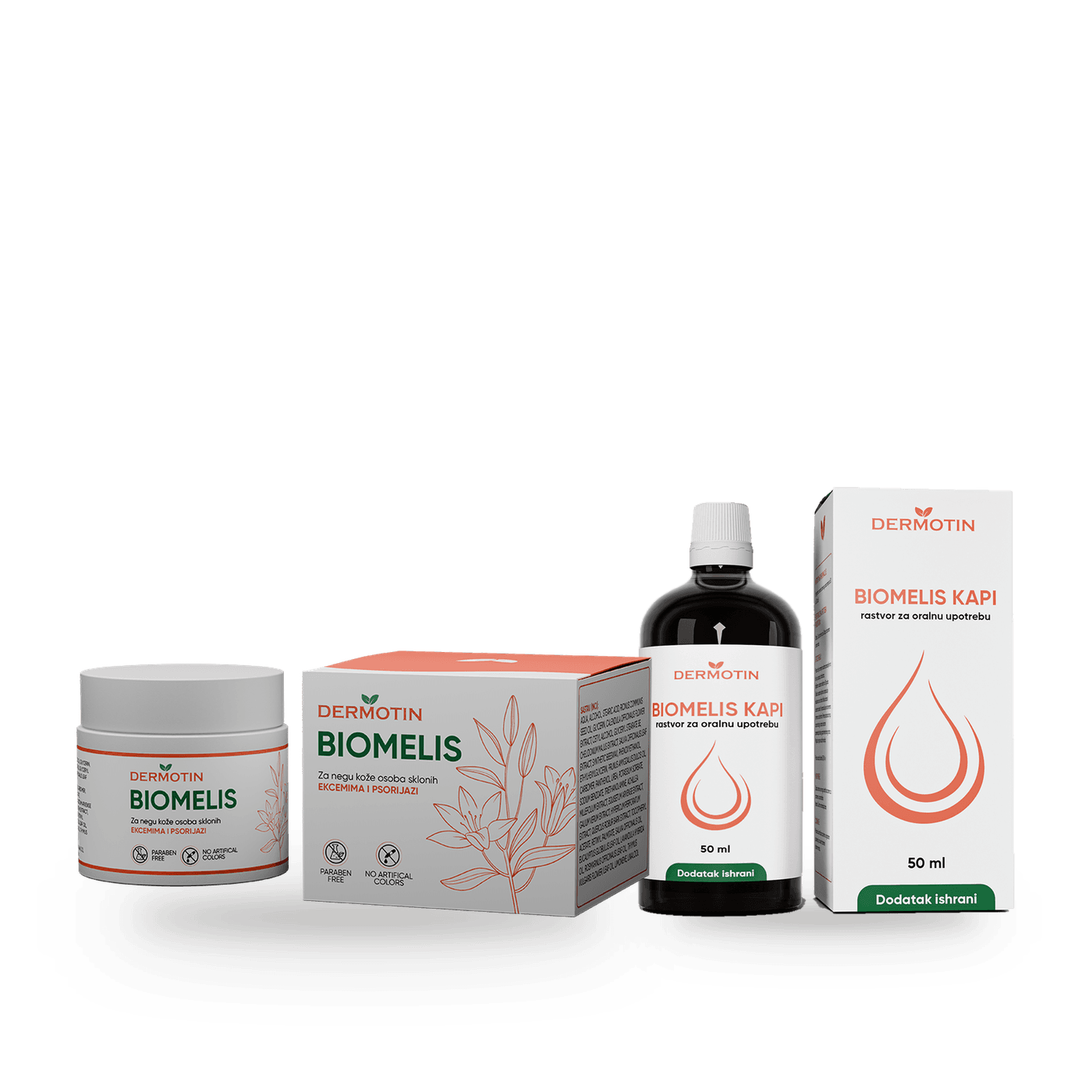 BIOMELIS SET (krema + kapi)
